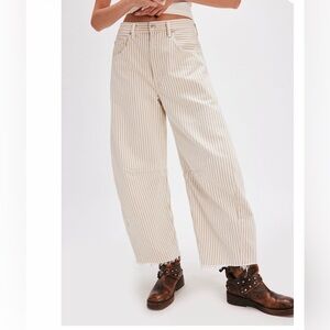 Citizens of Humanity FP Exclusive Horseshoe Striped Barrel Jeans 29 NEW